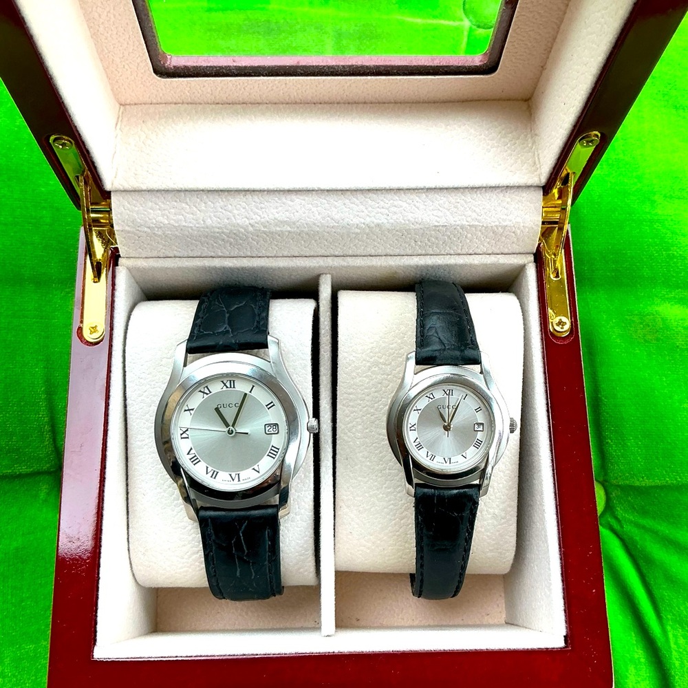 Authentic GUCCI watches for couple 💕